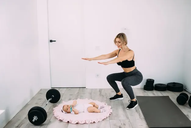 mom workouts at home