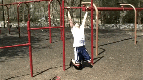 Another form of an advanced pull-up for you.